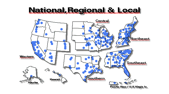 National Coverage Map